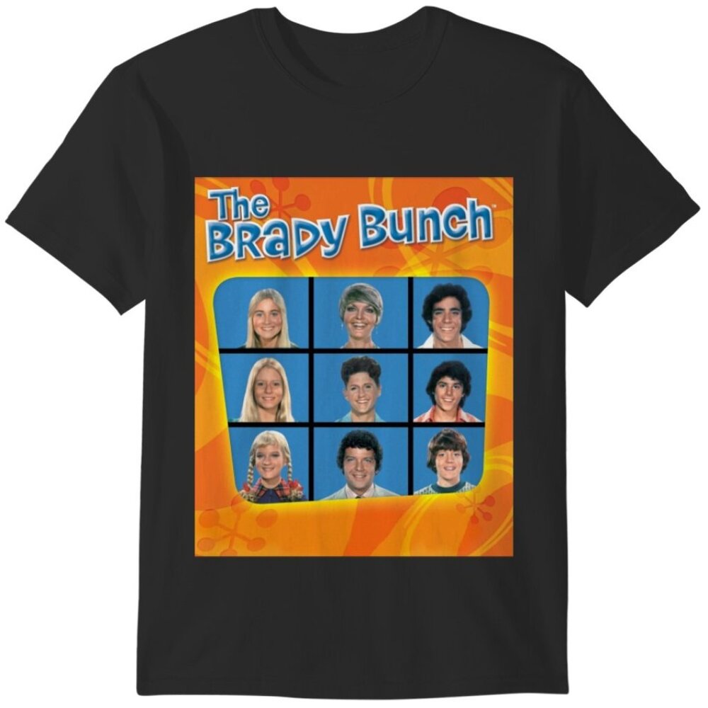 The Brady Bunch Classic T-Shirt Retro TV Show Family Graphic Tee 89